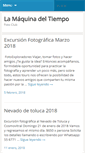 Mobile Screenshot of lamaquinadeltiempo.com.mx