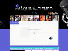 Tablet Screenshot of lamaquinadeltiempo.net